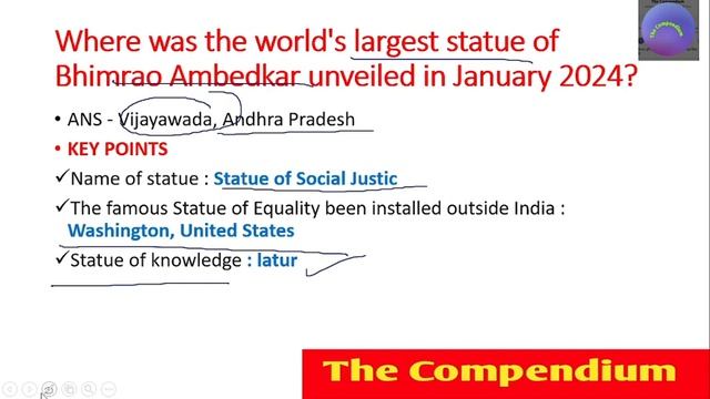 Monthly current affairs January 2024 । Most important Questions। The Compendium смотреть онлайн