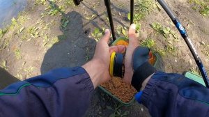 КАРПОВАЯ РЫБАКА НА Flat Feeder РЫБАЛКА НА САЗАНА, АМУРА