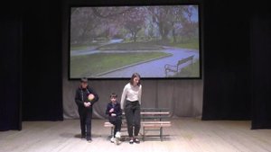 Детская театральная студия "Спутник", сценка "Двойка"