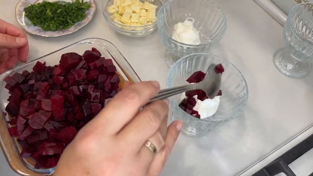 Салат с брынзой и греческим йогуртом 🔥🔥🔥Очень легкий и вкусный салат