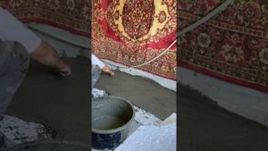 Стяжка Пола легко. Ремонт своими рукам. С днем строителя .