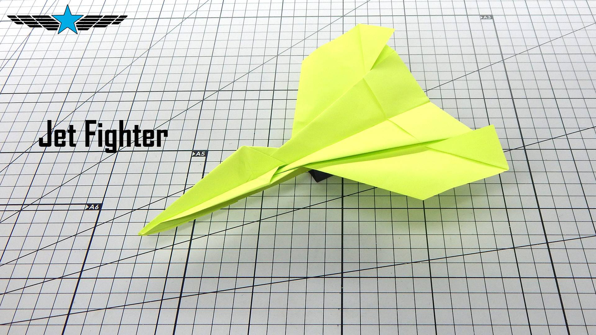 Реактивный истребитель своими руками — создаем эффектный бумажный самолетик смотреть онлайн