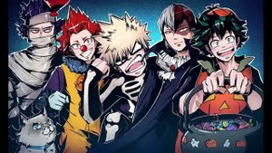 "Love Beside The Jack-o'-lantern.." A Kiri, Baku, Deku, Todo, Shinso x Listener ASMR Spicy Ver