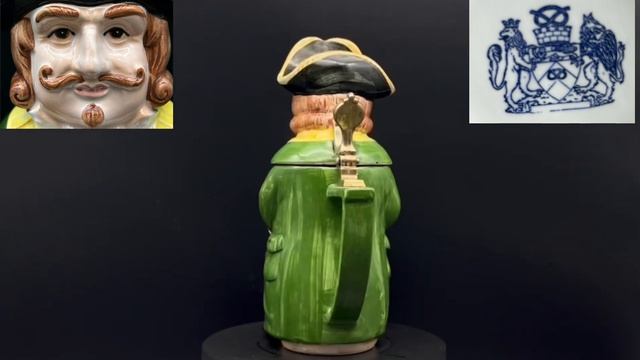 винтажная пивная кружка " Знатный вельможа" Чернильная марка братьев Хачия