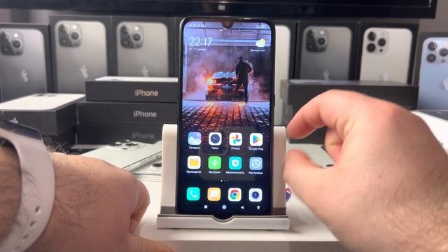 Что делать если телефон работает, а экран чёрный? смотреть онлайн