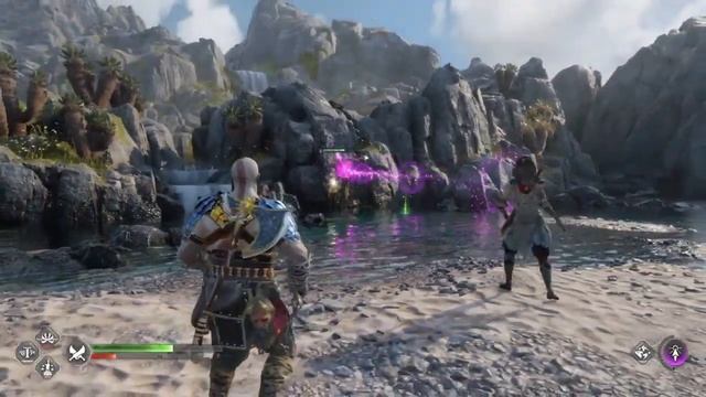 God of War Ragnarok - Kratos vs. The Stalker смотреть онлайн