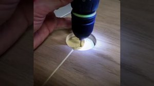 Устанавливаем беспроводную зарядку в стол⚡️