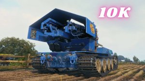 Оруженосец на E 100 наносит 10 тыс. урона 6 убийств в World of Tanks