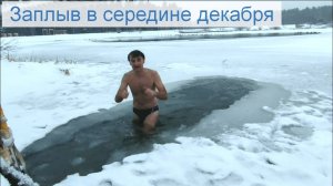 Заплыв в середине декабря
