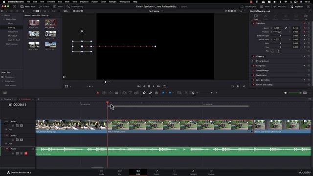 118 - Onscreen Transforms and Dynamic Zoom in DaVinci Resolve