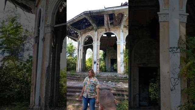 Заброшенная советская Ротонда. Абхазия.