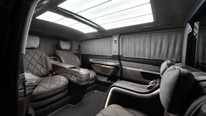 VIP-салон Dome-du-Gouter на базе Mercedes V класс #mercedes #V300 #VVIP #vclass