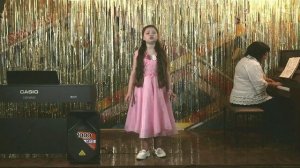 Ксения Плаксина "Про телёночка" музыка А. Гречанинова, слова И. Новикова