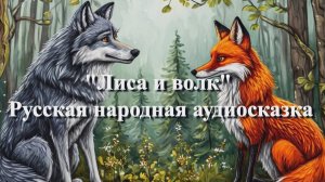 Лиса и волк — русская народная аудиосказка
