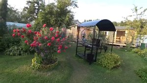 ВЛОГ Первые отдыхающие в новой беседке  / Любанькина примерка  20 сентября 2020 г.