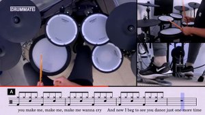 [Lv.03] Dance Monkey - Tones And I (★☆☆☆☆) Pop Drum Cover with Sheet Music (1)