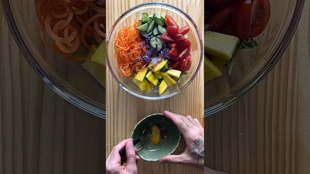 SALADA AGRIDOCE! #receitassaudaveis #receitasfit #dieta #comecehoje