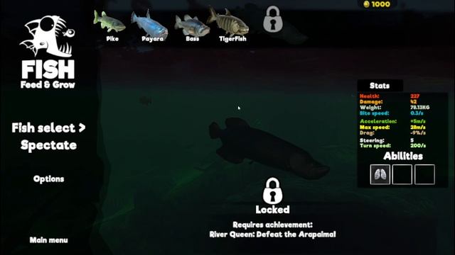 Прохождение Feed And Grow Fish .Часть 1 - победили мегалодона и мозазавра!