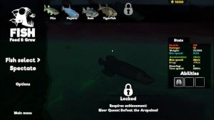 Прохождение Feed and grow fish .Часть 1 - победили мегалодона и мозазавра!