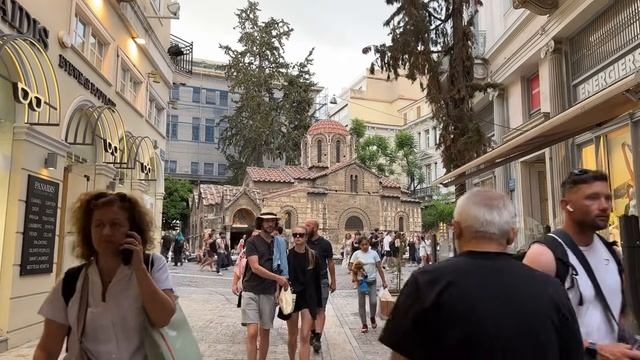 🇬🇷 Пешая экскурсия по Афинам, Греция (День и Ночь)