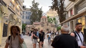 🇬🇷 Пешая экскурсия по Афинам, Греция (День и Ночь)