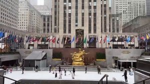 🇺🇸Снегопад в Нью-Йорке 🗽☃️❄️ прогулка по центру Манхэттена