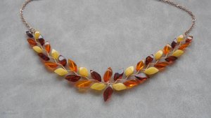 Колье из бусин янтаря. Ответы на вопросы зрителей. Часть 4