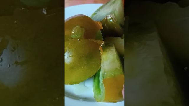 Завтрак/Вкусные сырники из творога с манкой и зеленый 🍏