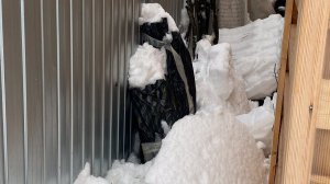 Снег с двух сараев, вы были правы  / Как поступили бы вы ? / Варю грибной суп январь 2021 г.