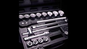 Набор торцевых головок 19-50 мм, 3/4", 21 предмет, трещотка, вороток,  кейс, Licota ALK-6003F