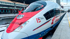 В Москве показали обновленный «Сапсан» с полной модернизацией отечественными компонентами