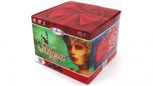 Фейерверк МБ9 Муза 36 залпов, калибр 0,6"