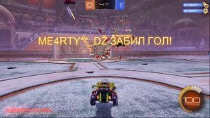 Rocket League - enemy slipshot goal 4...