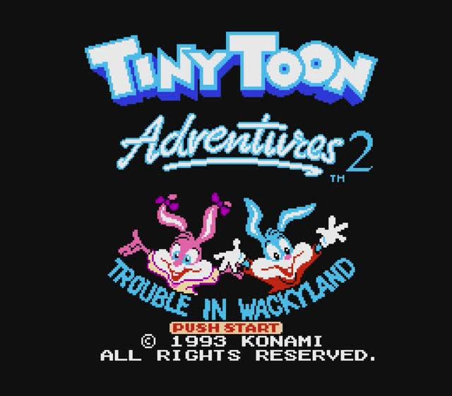 Tiny Toon Adventures 2: Trouble in Wackyland [4K] [NES]