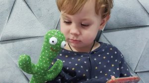 Танцующий кактус, дети говорят, смешные дети, малыши, юмор