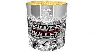 Фейерверк В001010 Сильвер буллит  10 залпов, калибр 1"