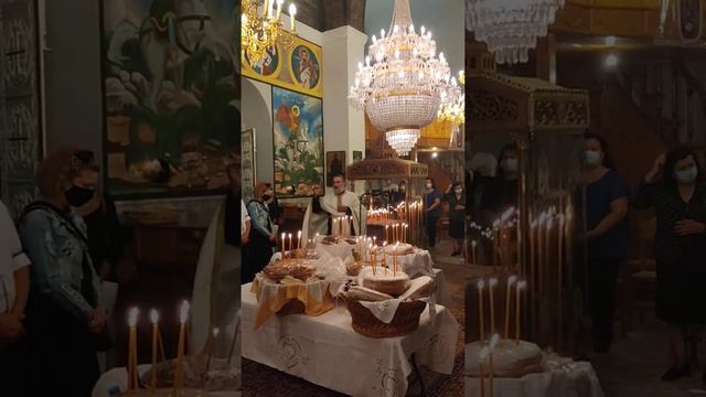 Μέγας Πανηγυρικός Εσπερινός Εορτής Τιμίου Προδρόμου Φρουσιούνας (28/8/2021) смотреть онлайн