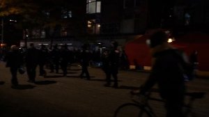 Нью-Йорк. Голоса еще не посчитали, а протесты уже начались