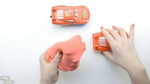 Кинетический песок Тачки Молния Маквин Мультики с игрушками