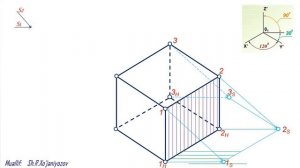 Аksonometrik proeksiyada soya qurish. Построение тени в аксонометрической проекции.