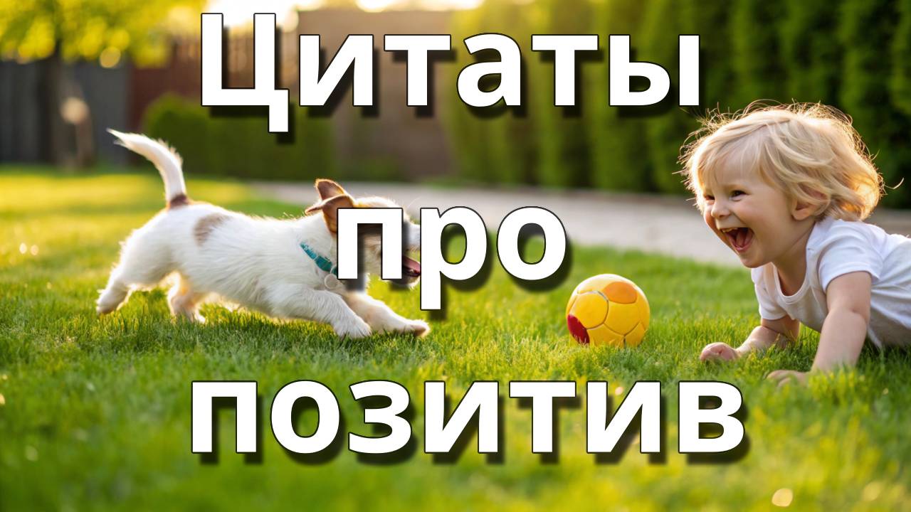 Позитивные цитаты