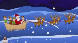 История Санта Клауса. The Story of Santa. Новогодние мультики.