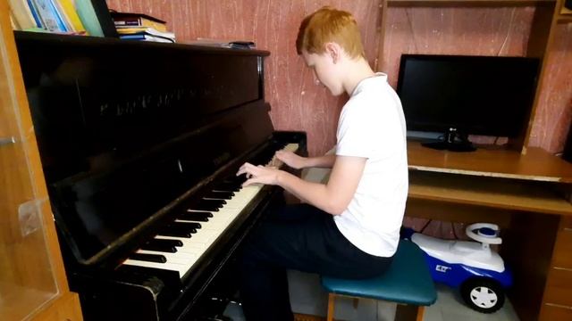 Ф.Бургмюллер "Арабески". Исп. Владислав Бибик. смотреть онлайн