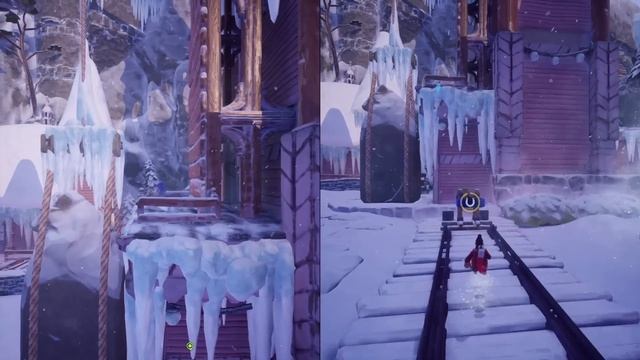 It Takes TWO to Play this AWESOME Snow World Game!(27) смотреть онлайн