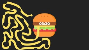 7 Minute Burger 🍔 Bomb Timer [ GIANT BURGER EXPLOSION ]