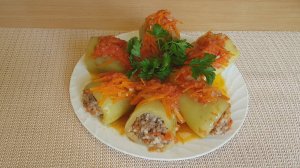 Фаршированный перчик с мясом по домашнему