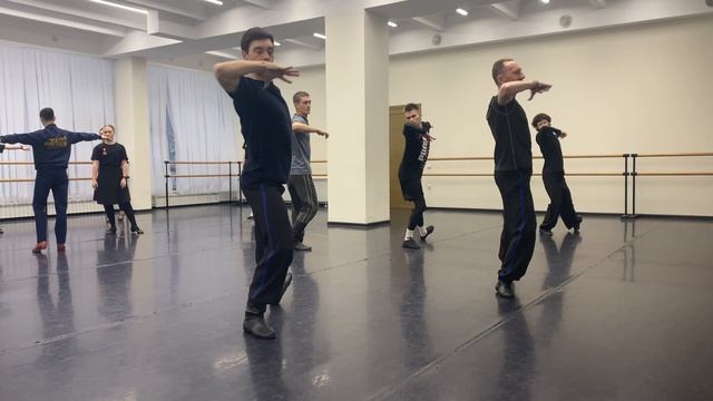 Мастер-класс по казачьему танцу от ансамбля «Ставрополье"