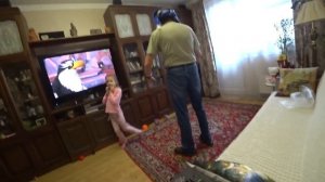 ВЛОГ Маша у Бабу / Наваляли  / С дедом в «Жмурки" 18 марта 2019 г.