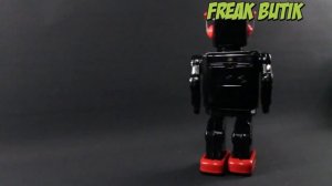 Large electric robot! Electron robot - black!!! Blechroboter Freak Butik