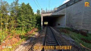 Из Линц в Зельцталь (Линц - Грац, часть 1, OEB Pyhrnbahn, Австрия), вид машиниста! 4K 60fps UHD